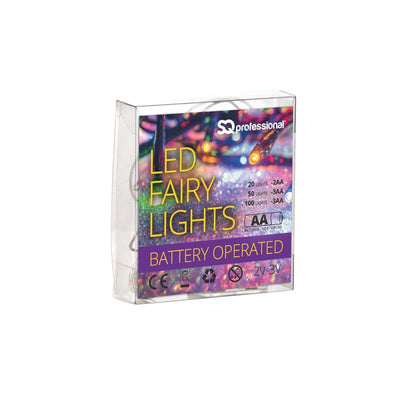 Коледни Лампички, 20 бр, Едноцветни - Terzico