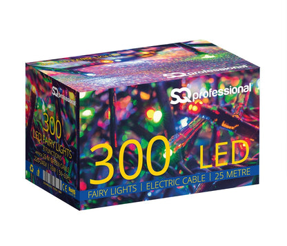 Коледни Лампички, 300 бр, Многоцветни - Terzico