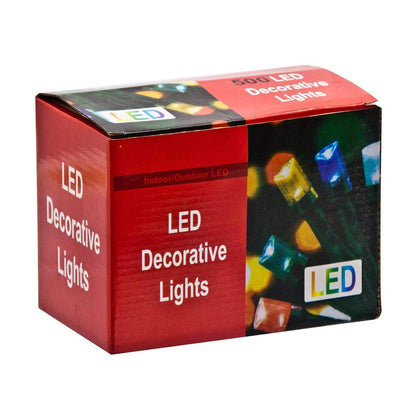 Коледни Лампички, 500 бр, Многоцветни - Terzico