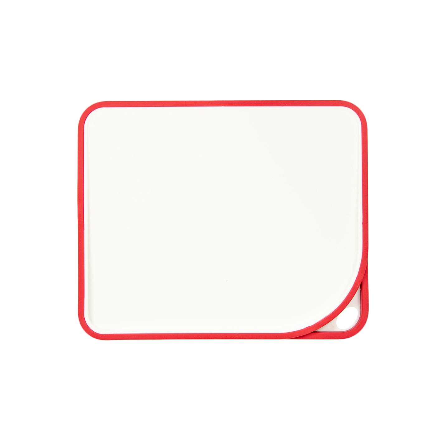 Многофункционална Дъска за Рязане, Пластмасова - 28 x 24 см, Червена - Terzico