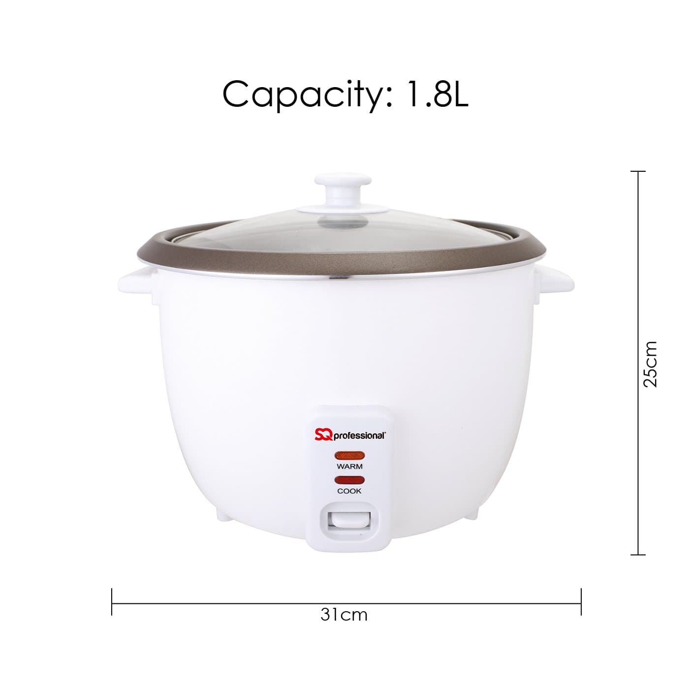Уред за Готвене на Ориз - 1.8 л, 700 W - Terzico